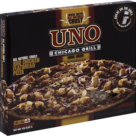 Uno Pizza Bbq Chicken Flatbread Frozen Foods Priceless Foods