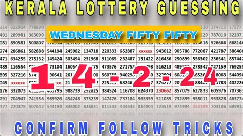 14 2 2024 Kerala Lottery Calculator Guessing Kerala Lottery