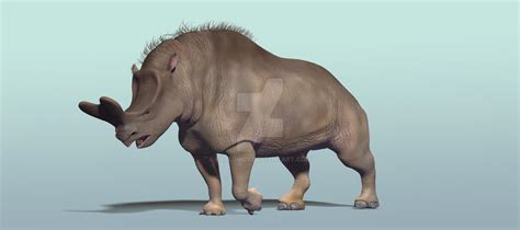 Embolotherium by PaleoGuy on DeviantArt