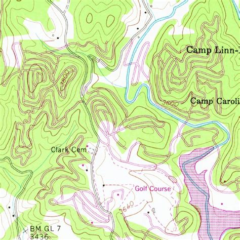 Newland, NC (1960, 24000-Scale) Map by United States Geological Survey ...