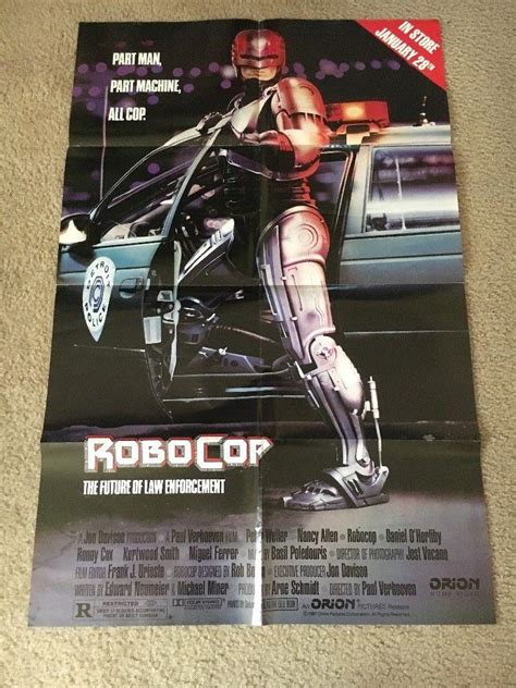 Original Robocop Movie Poster 1987 25x385 1881806254