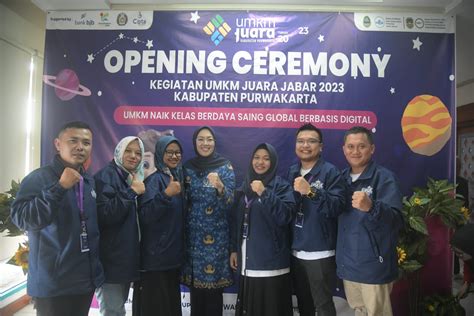 Pembukaan Program Umkm Juara Jabar Kabupaten Purwakarta Bertempat