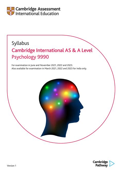 502977 2021 2023 Syllabus Version 1 Syllabus Cambridge International