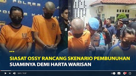 Siasat Istri Ajak Adik Rancang Skenario Pembunuhan Suaminya Demi Harta