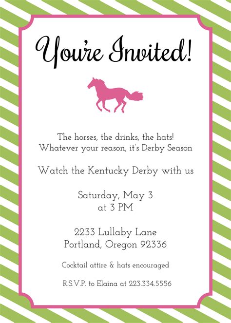 Freebie Friday: Kentucky Derby Free Printables - The Party Teacher ...