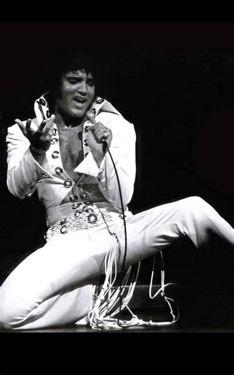 Elvis Presley on Stage in the 1970s