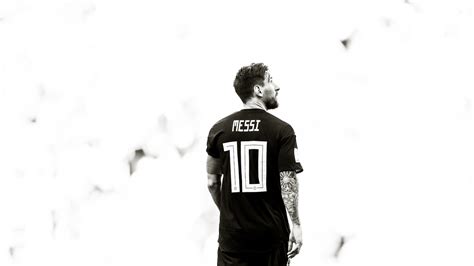 X Lionel Messi Monochrome Laptop Hd Hd K Wallpapers Images