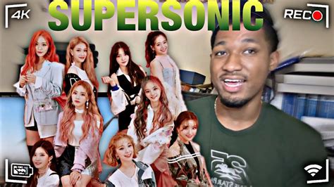 FIRST TIME REACTION FROMIS 9 프로미스나인 SUPERSONIC OFFICIAL MV