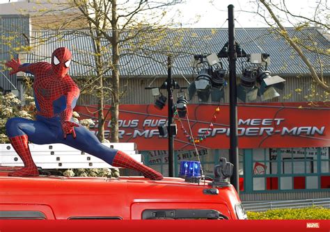 Spider Man Disneyland Paris Dans Le Parc Walt Disney Studios