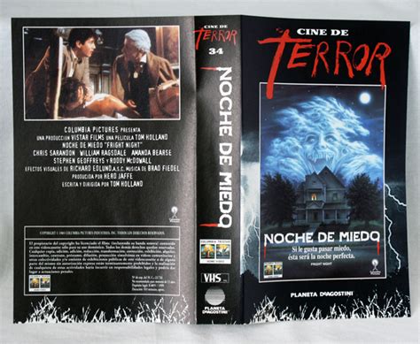 Noche De Miedo Fright Night Vhs Planeta Deagostini