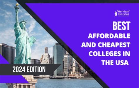 Most Affordable and Cheapest Universities in the USA 2024