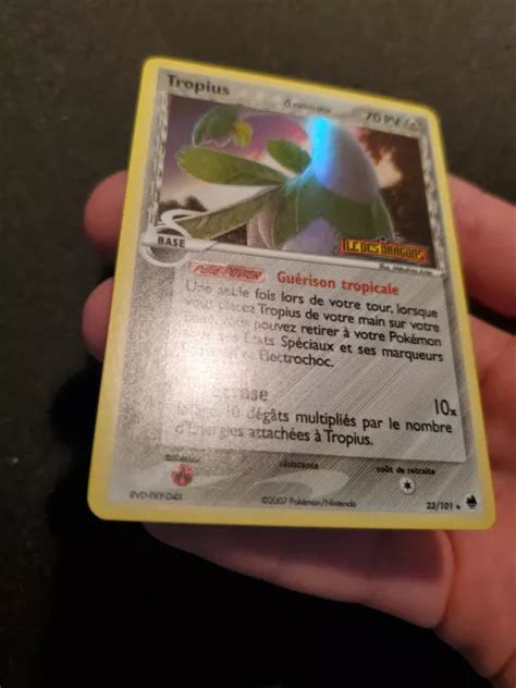 Carte Pok Mon Tropius Reverse Ex Ile Des Dragons Eur