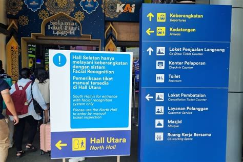 Catat Naik Kereta Dari Stasiun Gambir Wajib Daftar Facial Recognition