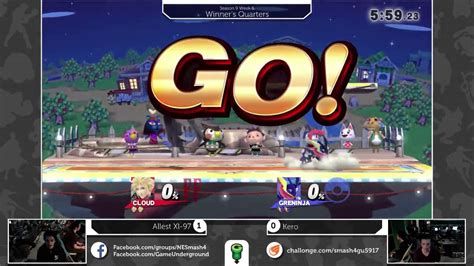 S Gu Winner S Quarters Allest Xl Cloud Vs Kero Greninja