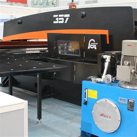 AMD 357 Hydraulic CNC Turret Punching Machine In Stock China Punching