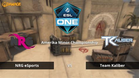 Nrg Esports Vs Kaliber Mlg Americas Minor Championship De Mirage