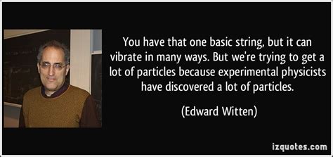 Edward Witten Quotes. QuotesGram