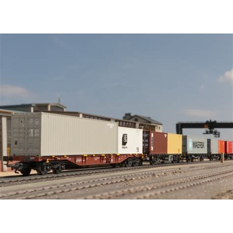 Märklin 47680 H0 MHI Container Tragwagen Set der DB Neu