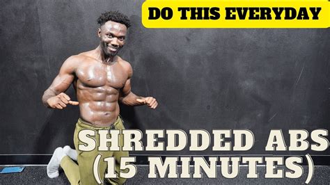 15 Min Beginner Ab Workout No Equipment Youtube