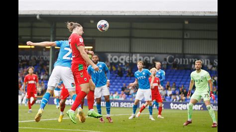 Stockport County Afc Wimbledon Dons Seen Off Highlights