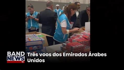 Voluntários organizam ajuda ao RS em Dubai BandNews TV YouTube