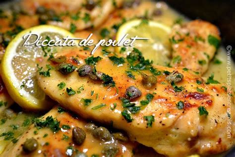 Piccata De Poulet Petits Plats Entre Amis Recettes De Cuisine Plat