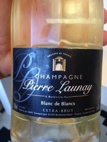 Pierre Launay Blanc De Blancs Extra Brut Champagne Vivino Us