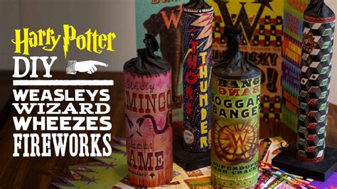 Weasleys Fireworks Vol 2 – Harry Potter DIY – Wizardry Workshop