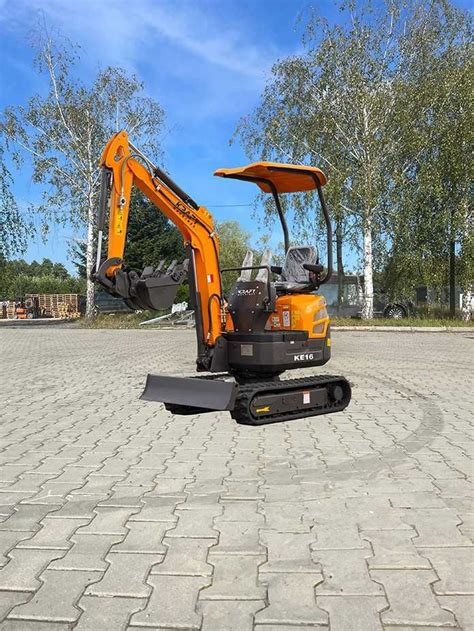 Koparka Minikoparka KRAFT KE16 1500kg 3 łyżki Laidong Kubota NOWA