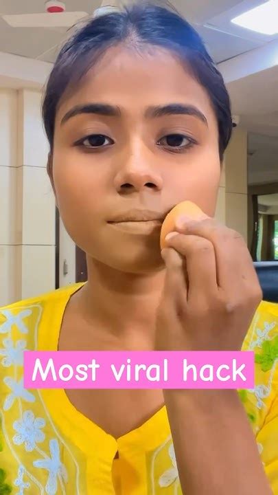 Most Viral Hack 🙂‍↕️ Omg 😰 Lipstick 💄hacktrending Youtubeshorts