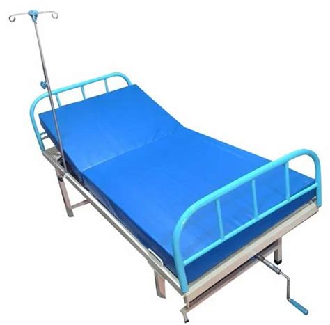 Stainless Steel Adjustable Hospital Beds, Polished, Size/Dimension: 6x2.5x2.5ft at ₹ 5500 in Kanpur