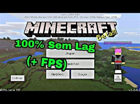 Como Tirar 100 o lag do Minecraft Muito fácil e Rápido YouTube