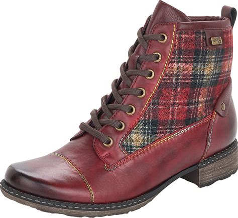 Remonte D4354 35 Peetart Tex Wine Leather Womens Ankle