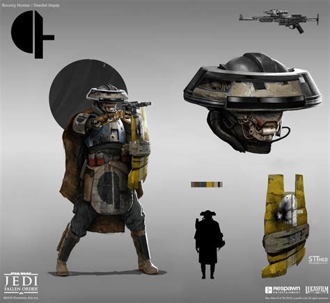 Artstation Star Wars Jedi Fallen Order Haxion Brood Commando Theo