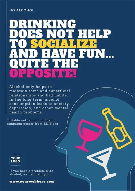 Anti Drinking Poster