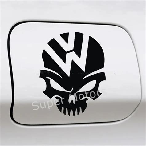 Vw Skull Logo Stencil