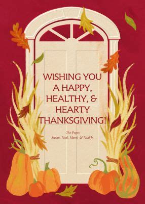 Thanksgiving Cards | Send online instantly | Track opens