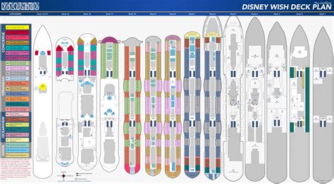 Disney Wish Deck Plan Official Pdf Version Released Along With Updated Custom Variants • The