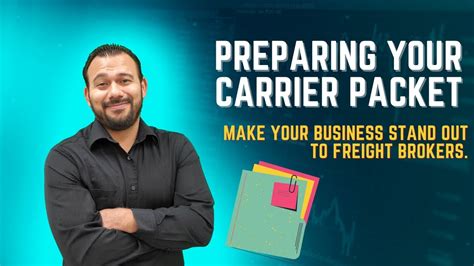 Carrier Packet How To Prepare Your Carrier Packet To Send Out To