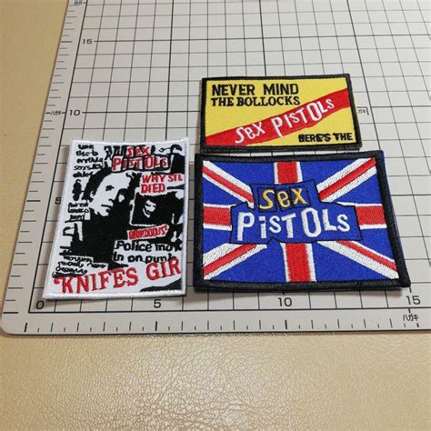 ワッペン Sex Pistols セックスピストルズ 三枚セット アイロン メルカリ