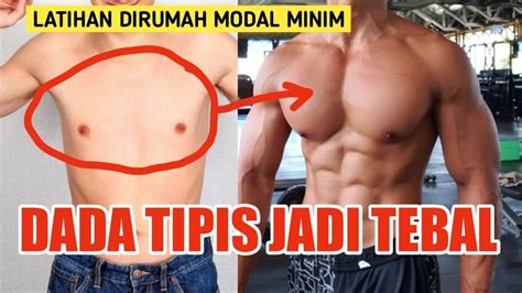 Melatih DADA TIPIS Jadi TEBAL BIDANG Latihan Dirumah YouTube