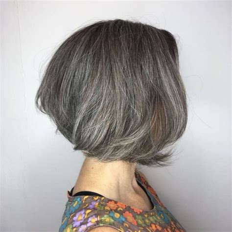 65 Gorgeous Gray Hair Styles Gorgeous Gray Hair Grey Bob Hairstyles