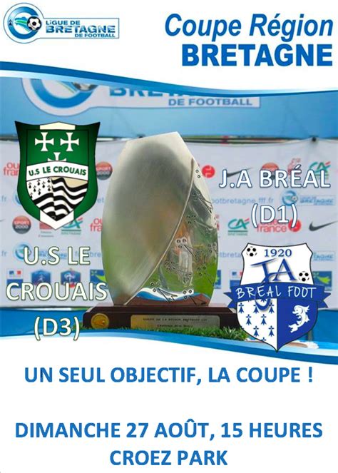 Actualité Tirage du 1er Tour de la Coupe de Bretagne club