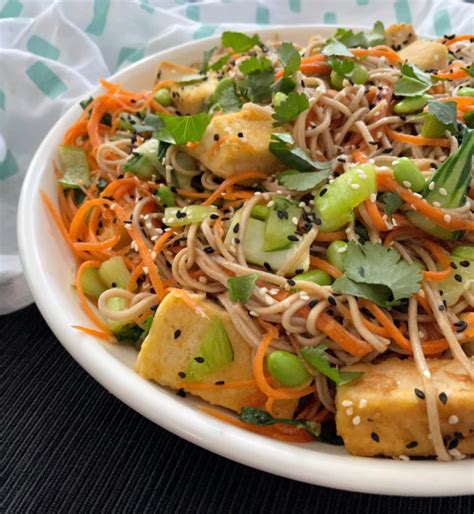 Recipe Teriyaki Tofu Soba Noodles