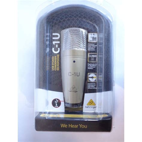 Behringer C U Usb Studio Condenser Microphone