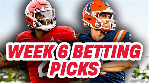 College Football Week 6 Betting Picks 70 Success Rate Youtube