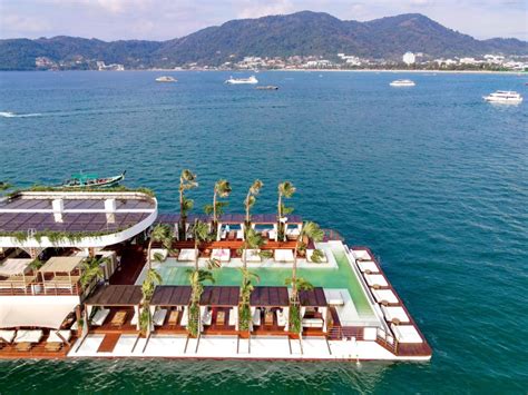 YONA WORLDS FIRST EVER FLOATING BEACH CLUB WITH GORGEOUS 360 DEGREE