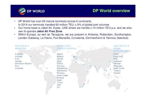 Dubai Port World presentation by Jose Carlos Garcia in the Mediterran…