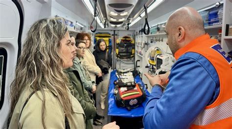 La Sede Estradense Del 061 Abre Sus Puertas A Colectivos De Pacientes