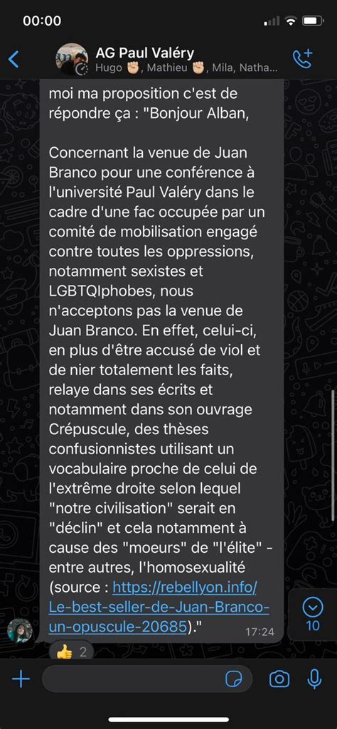 Juan Branco on Twitter Miam miam Des étudiants opportunistes se